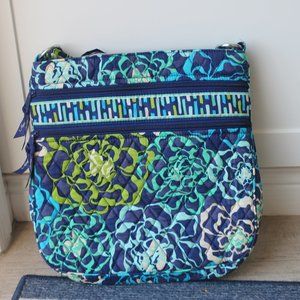 Vera Bradley Bag Blue and Green Hobo